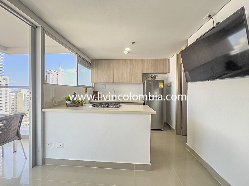 Bocagrande Loft - Con vista al mar y a la bahía de Cartagena 702MGL