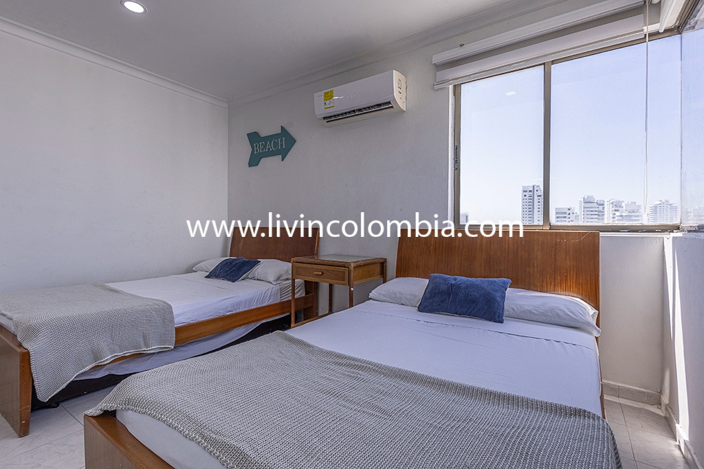 Bocagrande Pelican Beach - Apartamento con vista al mar 1602MAD