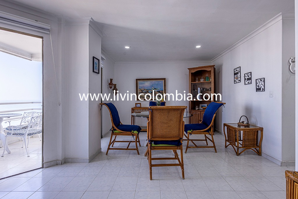 Bocagrande Pelican Beach - Apartamento con vista al mar 1602MAD