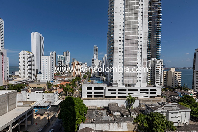 Bocagrande Loft - Con vista al mar y a la bahía de Cartagena 702MGL
