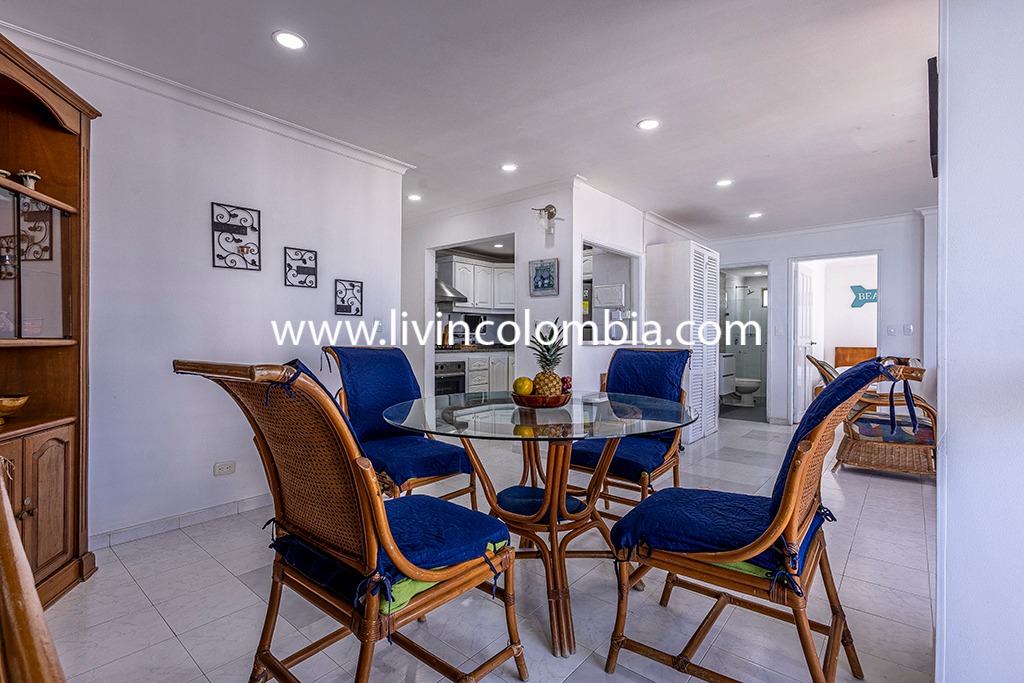 Bocagrande Pelican Beach - Apartamento con vista al mar 1602MAD