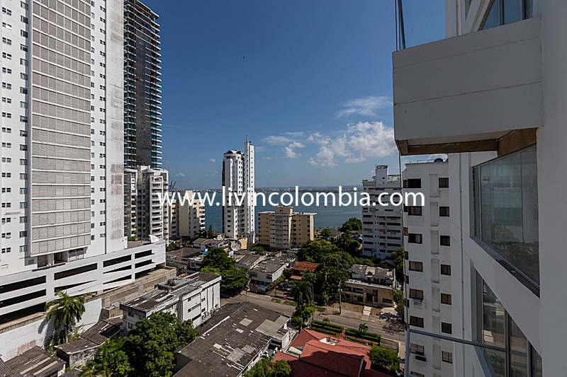 Bocagrande Loft - Con vista al mar y a la bahía de Cartagena 702MGL