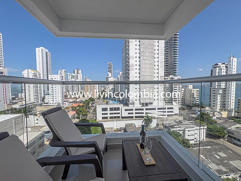 Bocagrande Loft - Con vista al mar y a la bahía de Cartagena 702MGL
