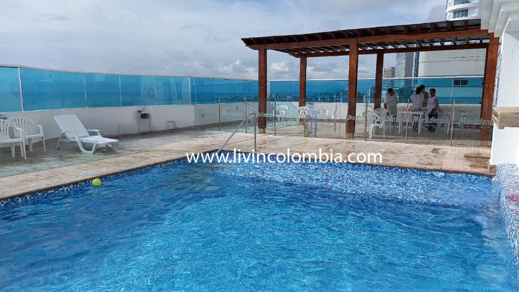 Bocagrande Pelican Beach - Apartamento con vista al mar 1602MAD
