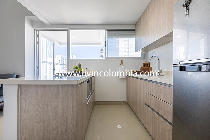 Bocagrande Loft - Con vista al mar y a la bahía de Cartagena 702MGL