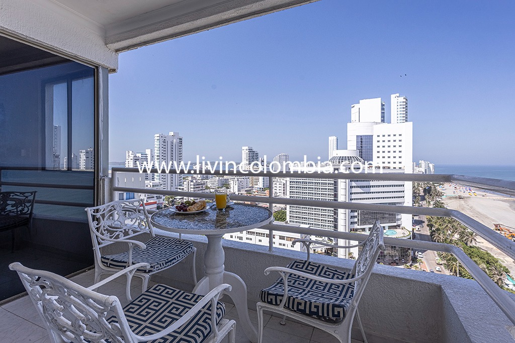 Bocagrande Pelican Beach - Apartamento con vista al mar 1602MAD