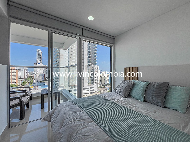 Bocagrande Loft - Con vista al mar y a la bahía de Cartagena 702MGL