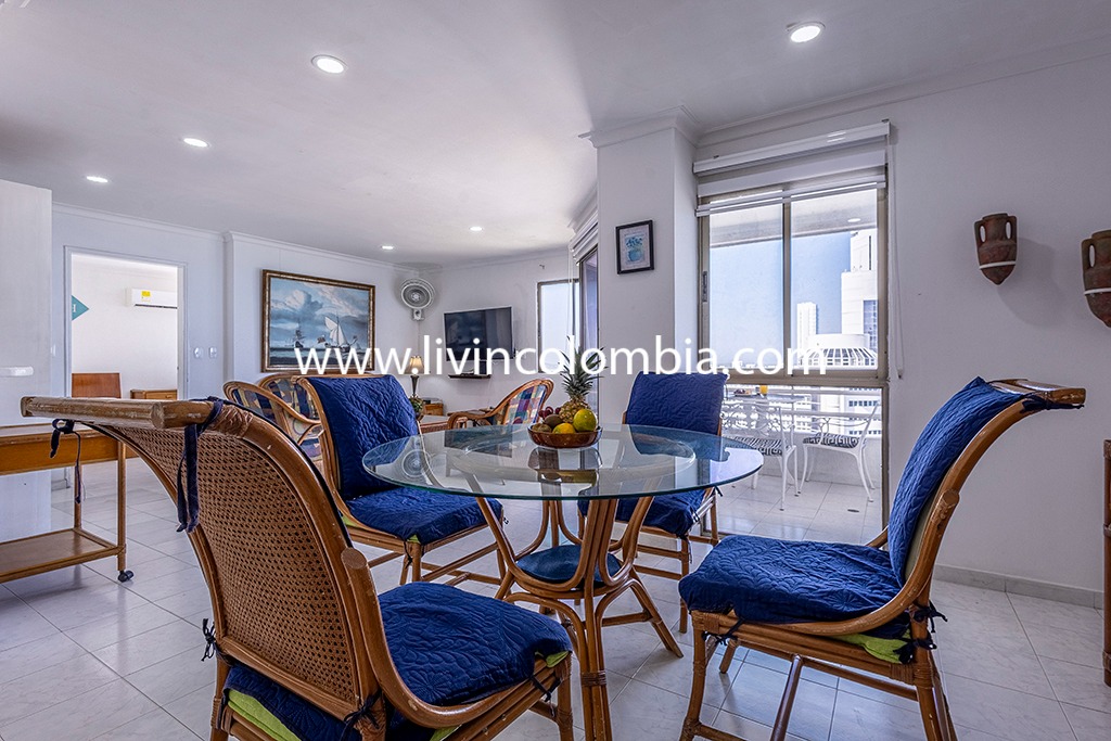 Bocagrande Pelican Beach - Apartamento con vista al mar 1602MAD