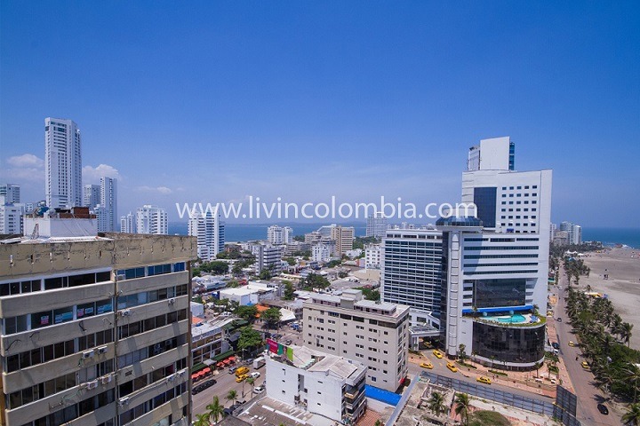 Bocagrande Pelican Beach - Apartamento con vista al mar 1602MAD