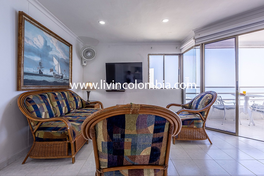 Bocagrande Pelican Beach - Apartamento con vista al mar 1602MAD