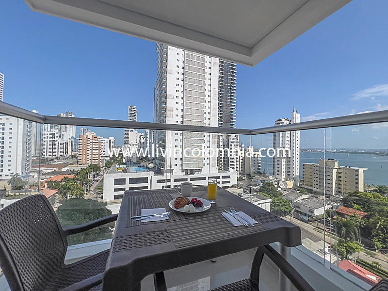 Bocagrande Loft - Con vista al mar y a la bahía de Cartagena 702MGL
