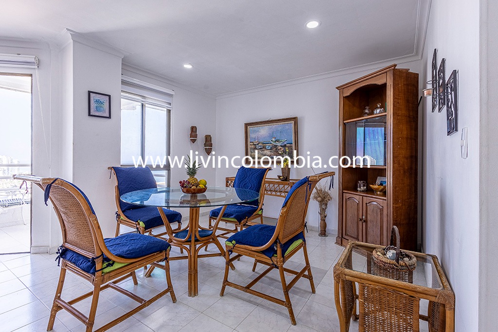 Bocagrande Pelican Beach - Apartamento con vista al mar 1602MAD