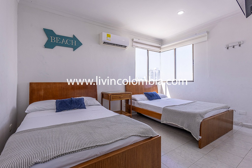 Bocagrande Pelican Beach - Apartamento con vista al mar 1602MAD