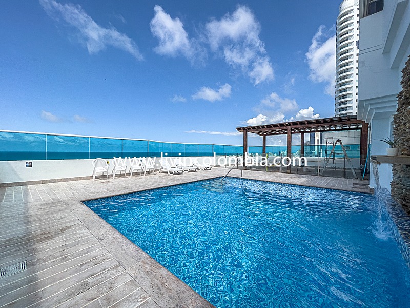Bocagrande Pelican Beach - Apartamento con vista al mar 1602MAD